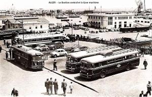 Alger - Le Bastion central et la Gare maritime